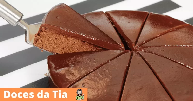 Receita de Bolo de Chocolate Nega Maluca