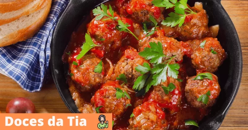 Receita de Almôndega de Mesa Mables