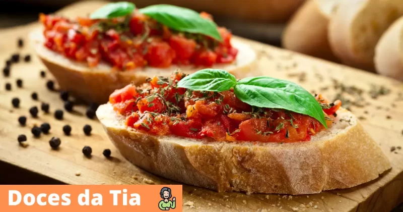 Receita de Brusqueta: Um Delicioso Aperitivo Italiano para Qualquer Ocasião