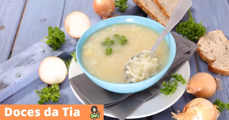Receita de Caldo de Cebola que Vai Surpreender seu Paladar!