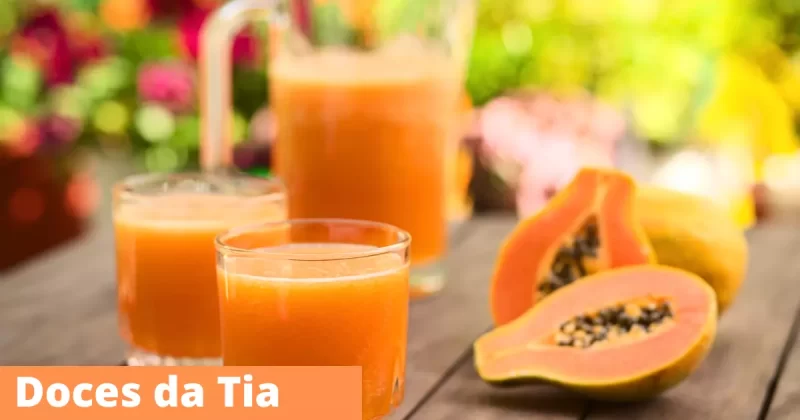 Suco de Papaia com Goiaba: Uma Explosão de Sabor e Nutrição