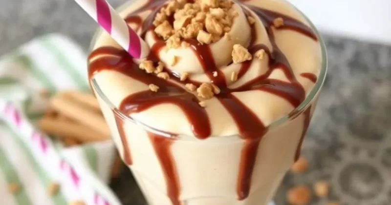 Como Fazer Milkshake de Paçoca – Cremoso, Doce e Irresistível