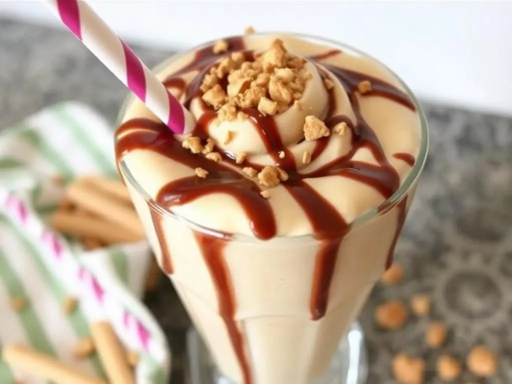 Como Fazer Milkshake de Paçoca – Cremoso, Doce e Irresistível